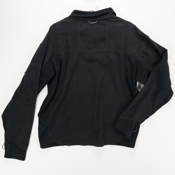 Columbia Soft Shell Jacket Men’s XL Black Lightweight Layering Glove Hooks Gear - Picture 10 of 12